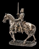 Ritter Figur - Auf Pferd mit Schwert