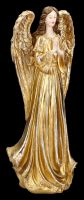 Engelfigur betend - goldfarben 36 cm