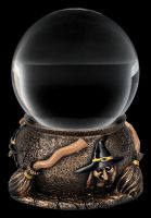 Crystal Ball with Base - Witch