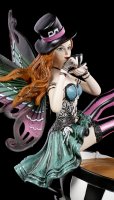 Elfen Figur - Wonderland Fairy Hatter