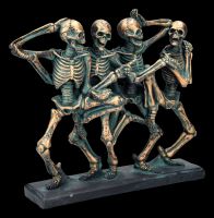 Tanzende Skelette Dekofigur