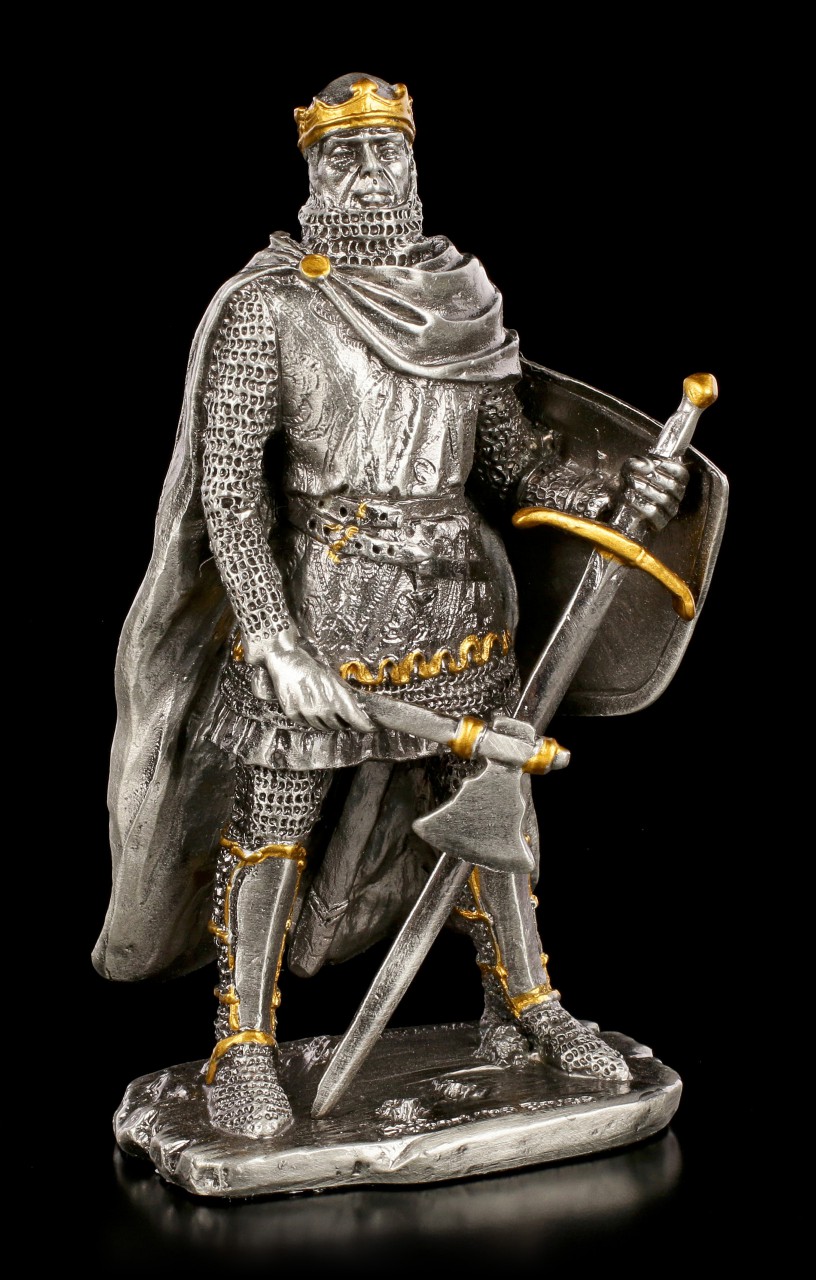 Pewter Knight Figurine - Robert the Bruce