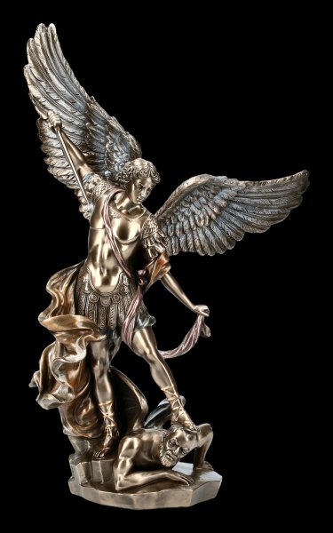 Archangel Michael Figurine - Triumph over Devil