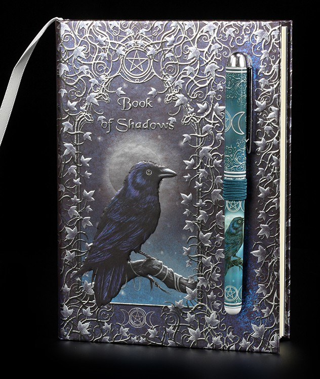 Hardback Journal with Pen - Book Of Shadows