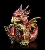 Dragon Figurine - Red Ruby