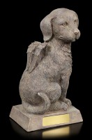 Animal Urn - Sitting Dog-Angel