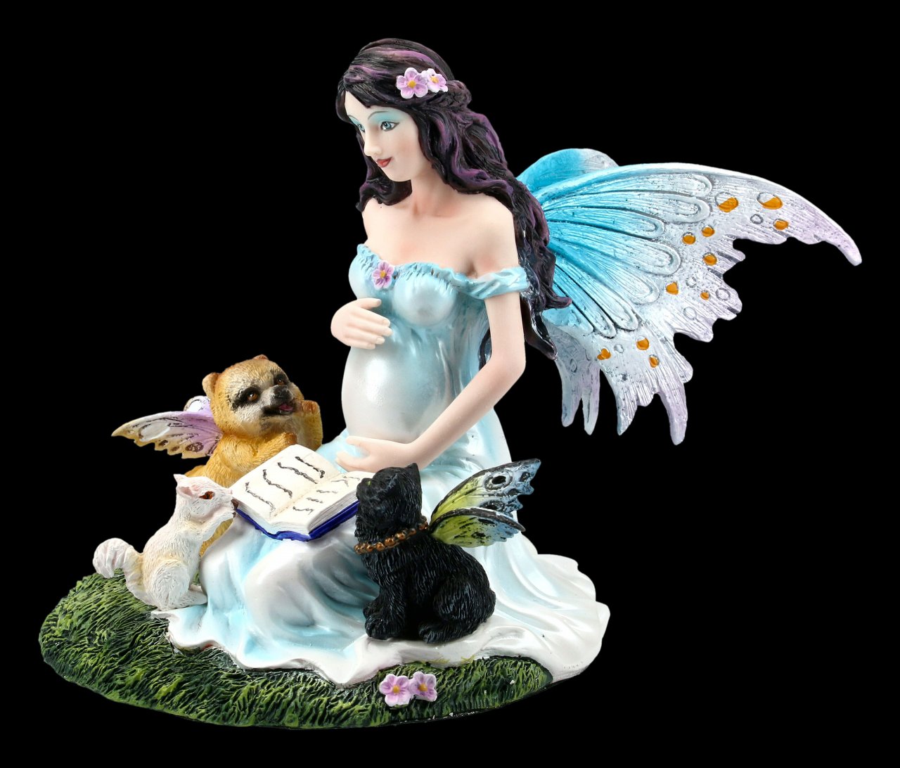 Schwangere Elfen Figur - Mothers Love