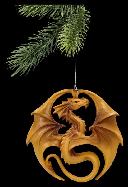 Christmas Tree Decoration - Dragon Medal