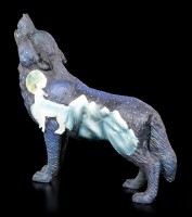 Wolf Spirit Figurine - Mountain