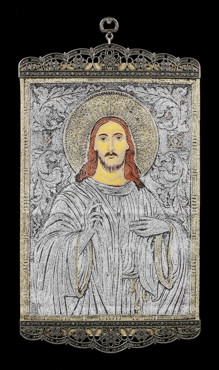 Small Woven Carpet - Jesus Christ