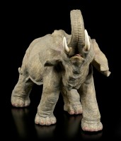 Large Elephant Figurine with raised Trunk