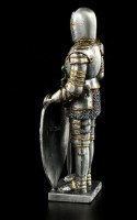 Pewter Knight Templar with Shield