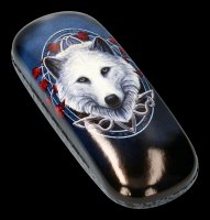 Glasses Case with Wolf - Guardian of the Fall