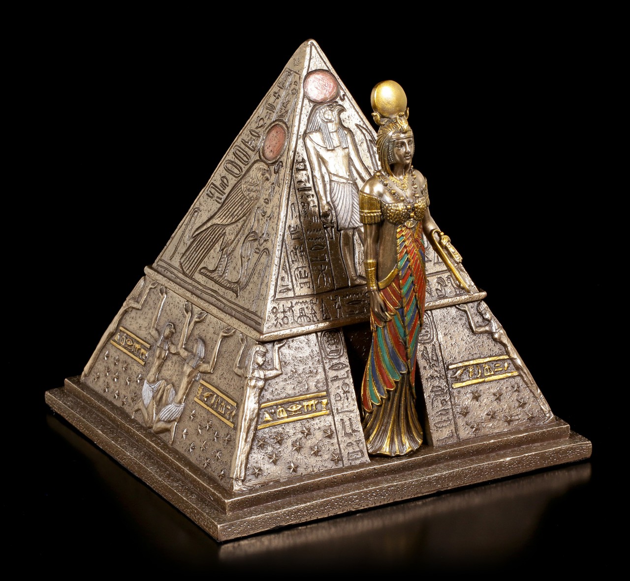 Ägyptische Pyramiden Schatulle