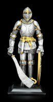 Knight Figurine with Broadsword and Shield