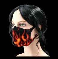 Face Mask - Tribal Flames