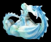 Dragon Figurine - Sweetest Moment - blue