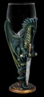 Glass Goblet Dragon - Skull Blade