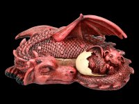 Dragon Figurine - Dream a little Dream - red