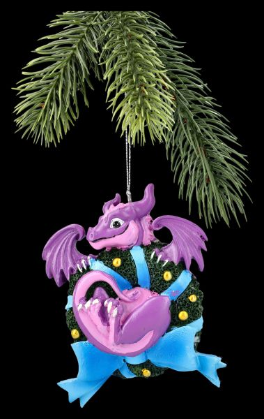 Christmas Tree Decoration - Dragon Wreath