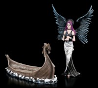Dark Guardian Angel Figurine - Tira on Dragon Boat