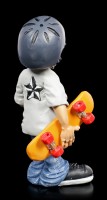 Funny Sports Figurine - Skater with Helmet