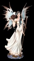 Fairy Figurine with Eagle and Magic Wand