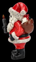 Skelett Weihnachtsmann Figur - Noel