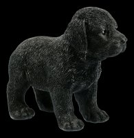 Hunde Figur - Schwarzer Labrador Welpe