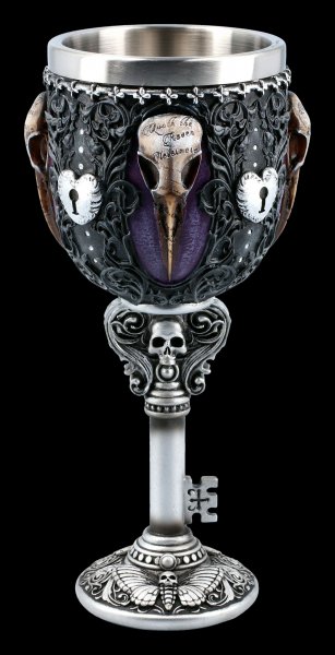 Gothic Goblet - Edgar's Raven