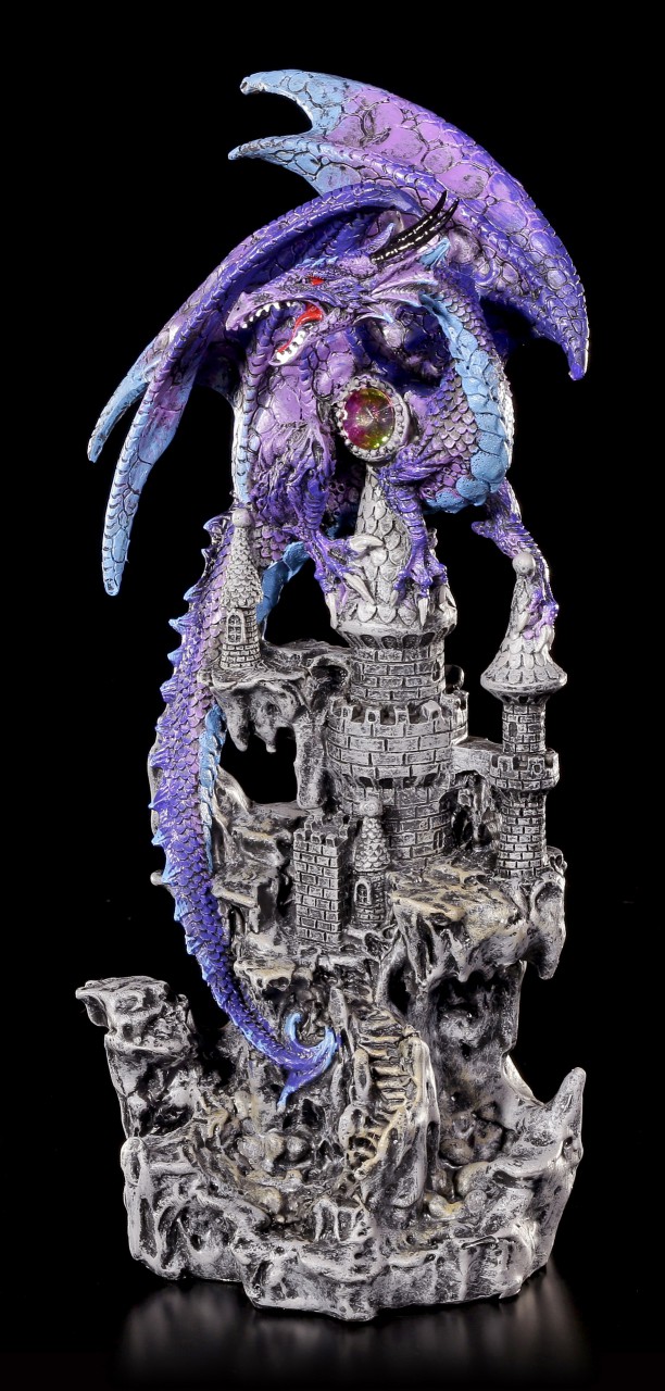 Dragon Figurine - Purple Reign