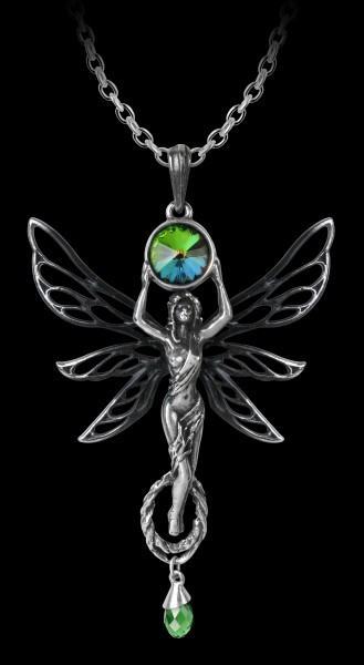 Alchemy Necklace Absinthe Fairy - The Green Goddess