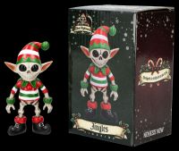Skeleton Christmas Elf Figurine – Jingles