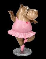 Funny Hippo Figurine - Ballerina
