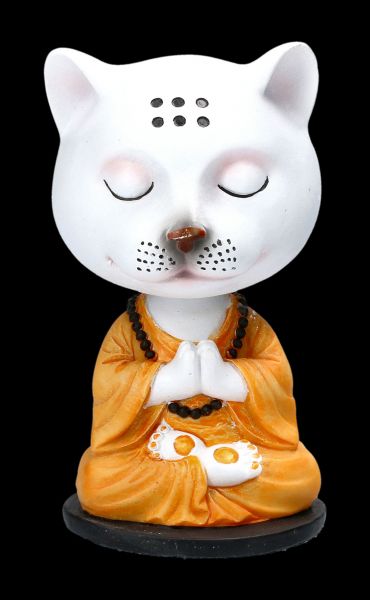 Bobble Head Figurine - Yoga Cat