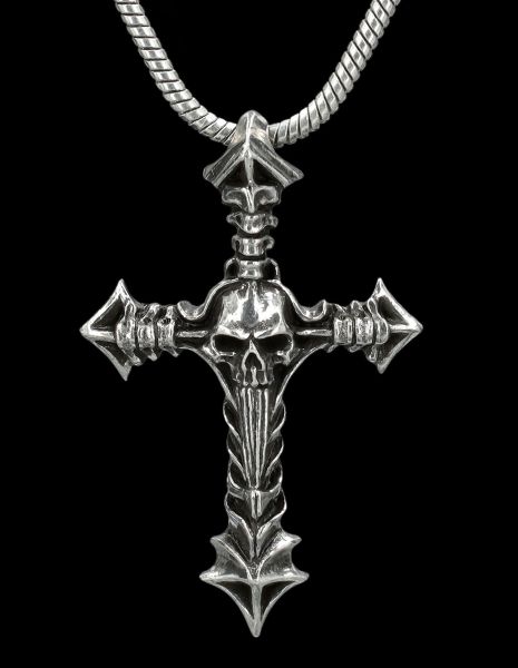 Necklace Skull Cross - Cruxinomica