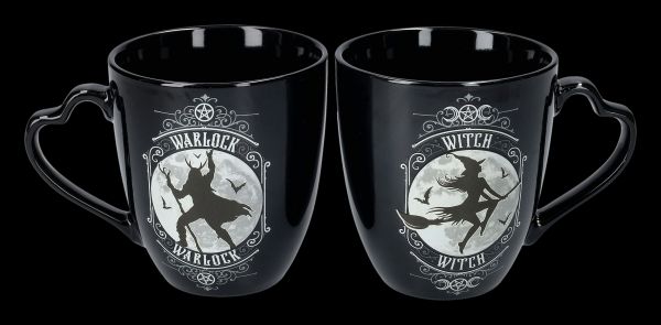 Alchemy Couple Mugs - Witch and Warlock