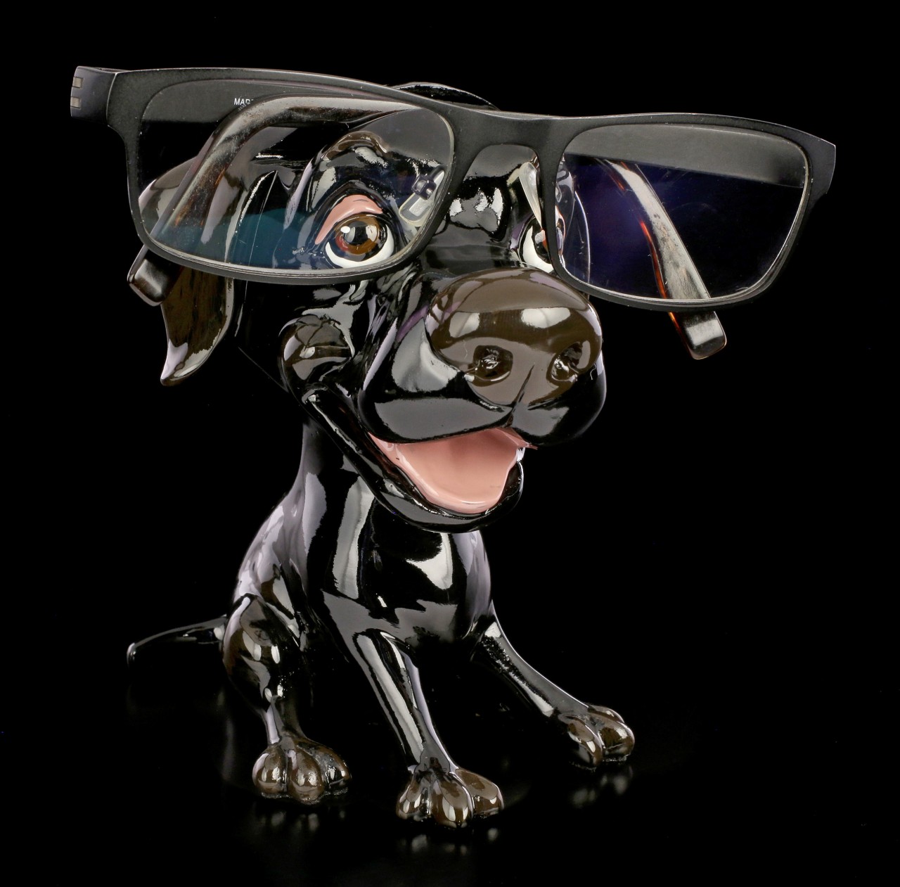 Brillenhalter Hund - Schwarzer Labrador - Opti Paws