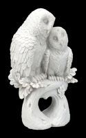 Owl Figurine white - Love