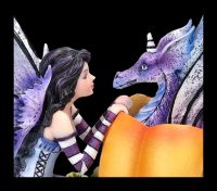 Fairy Figurine with Dragon - Halloween Hide and Seek
