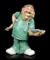 Funny Job Figur - Krankenpfleger mit Bettschüssel