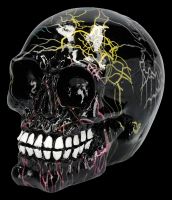 Totenkopf Figur - Blitzschädel Electro mittel