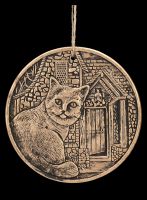 Wall Plaque Cat - What Lies Within