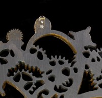 Steampunk Wall Plaque - Tree of Life