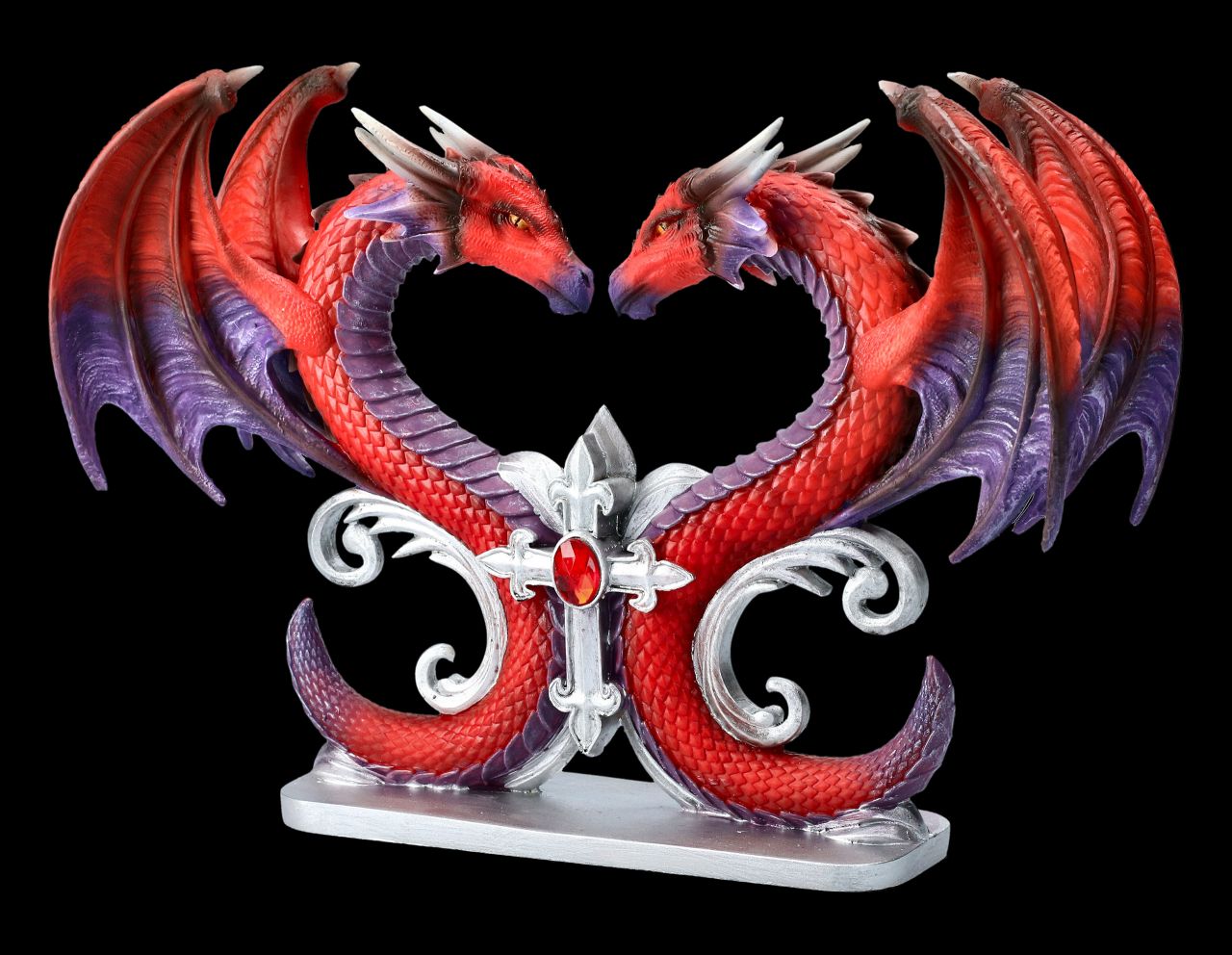 Drachen Figur - Herz Dragons Devotion