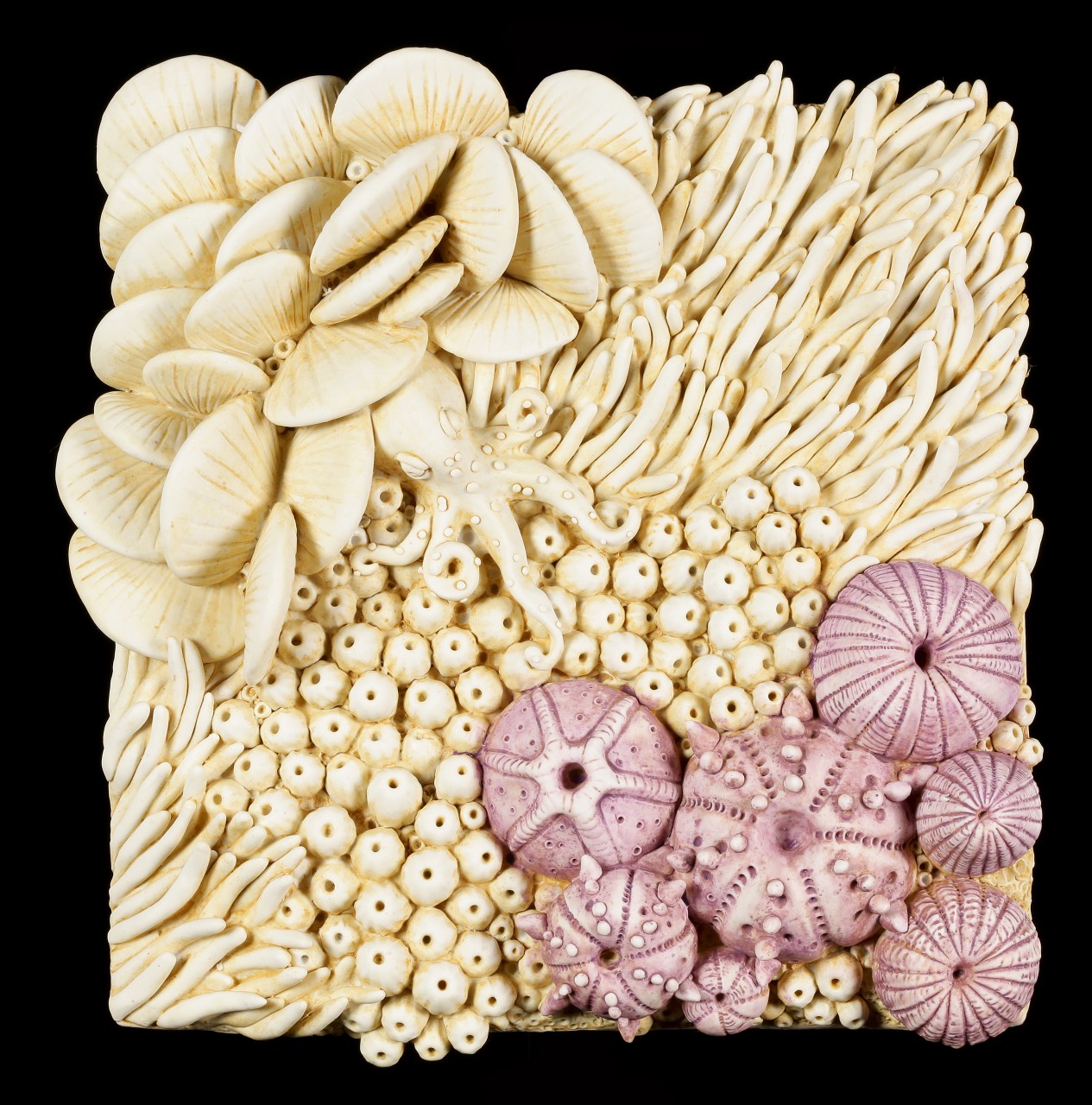 Wall Plaque Marine Life - Coral Diversity - large