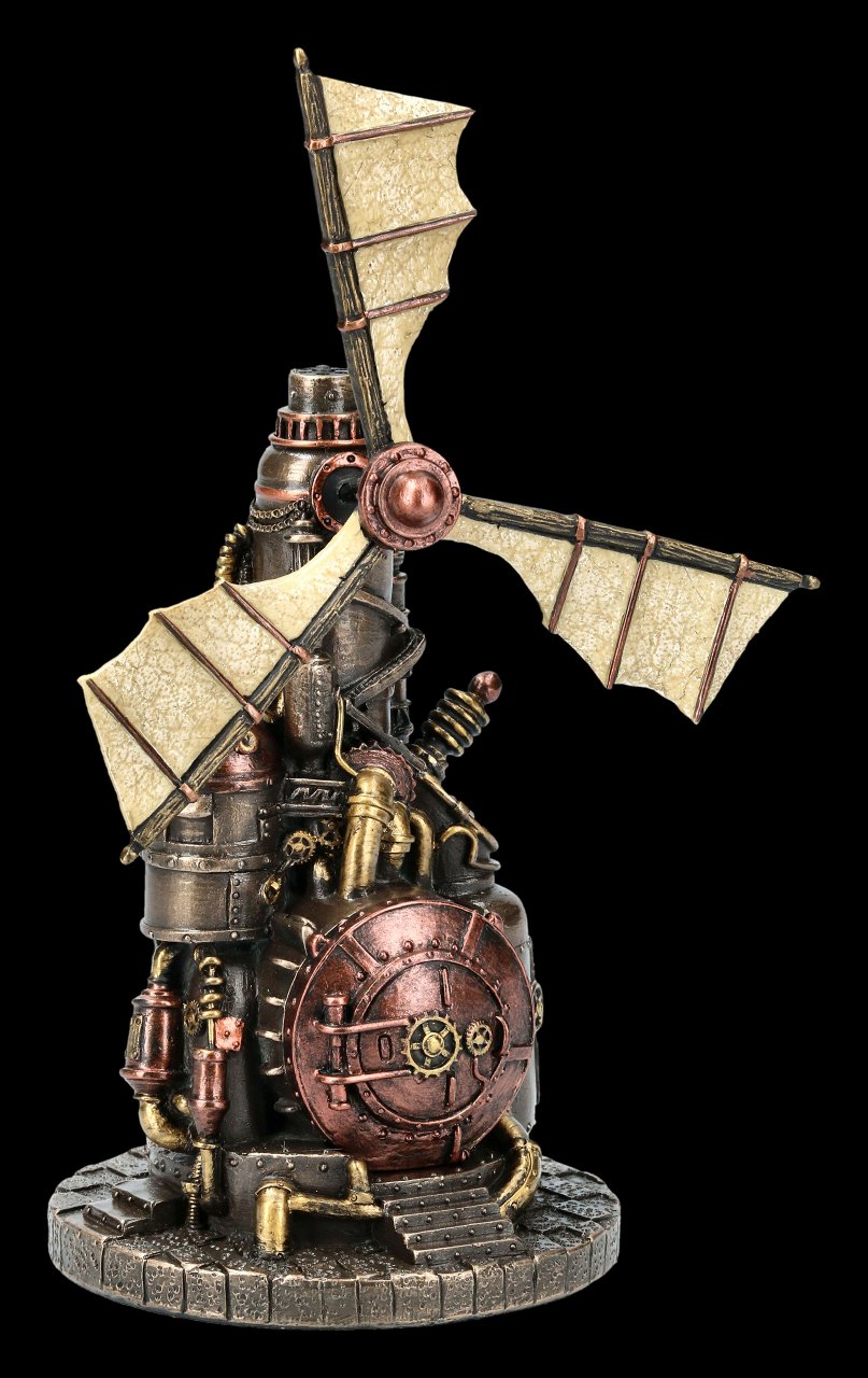 Tresor Schatulle - Steampunk Windmühle