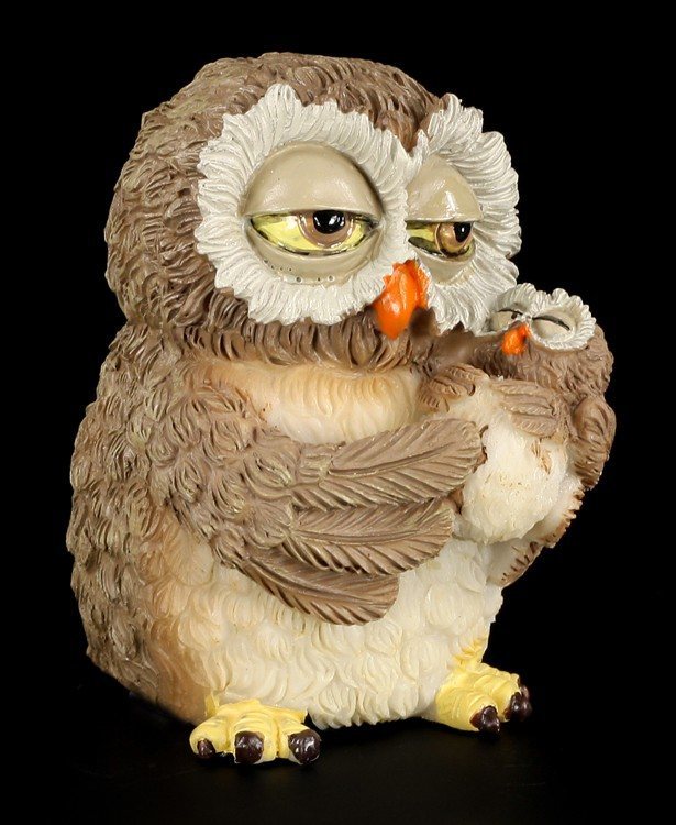 Babysitter Owl - Funny Figurine