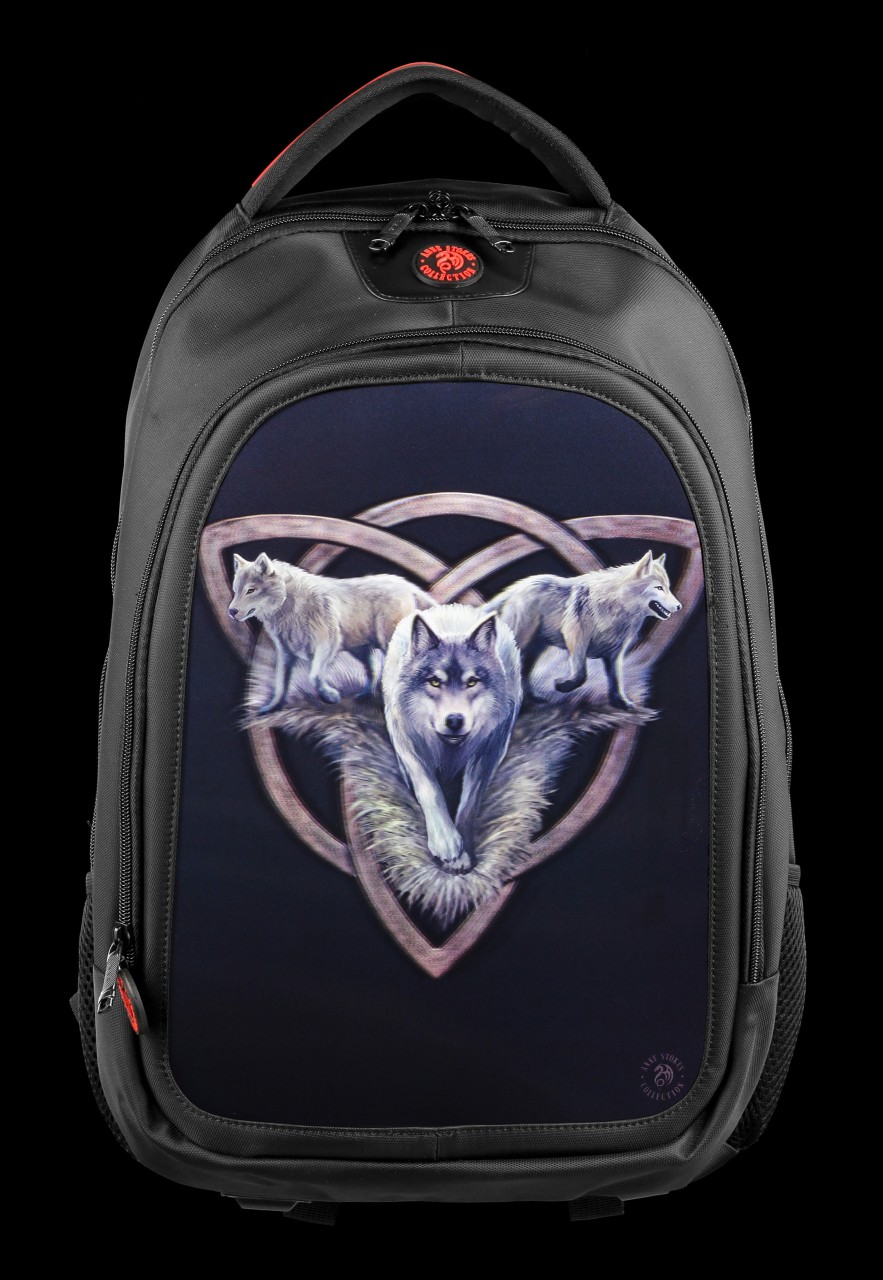 3D Backpack - Wolf Trio