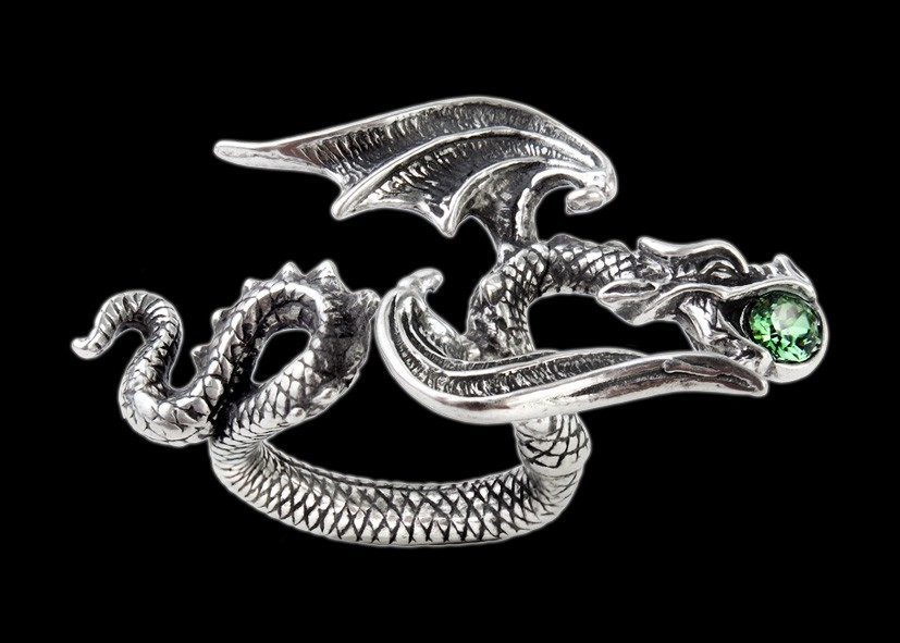 Starchaser - Alchemy Gothic Dragon Ring